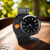 Watch With Cigarette Lighter